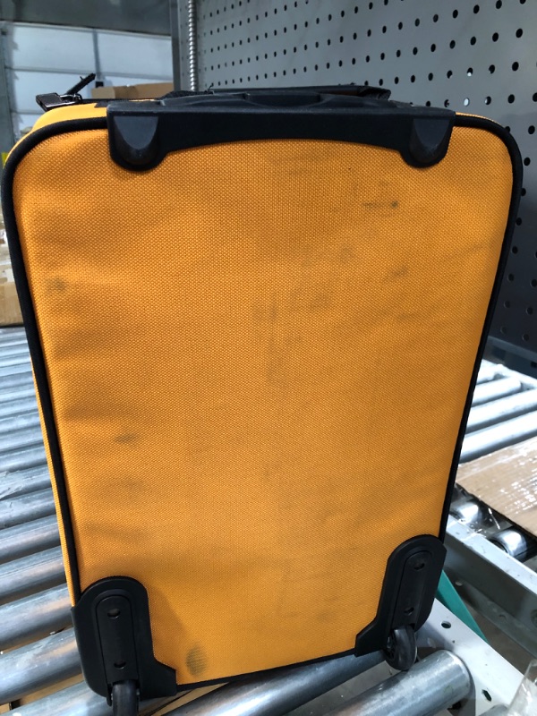 Photo 1 of 20" suitcase/luggage orange