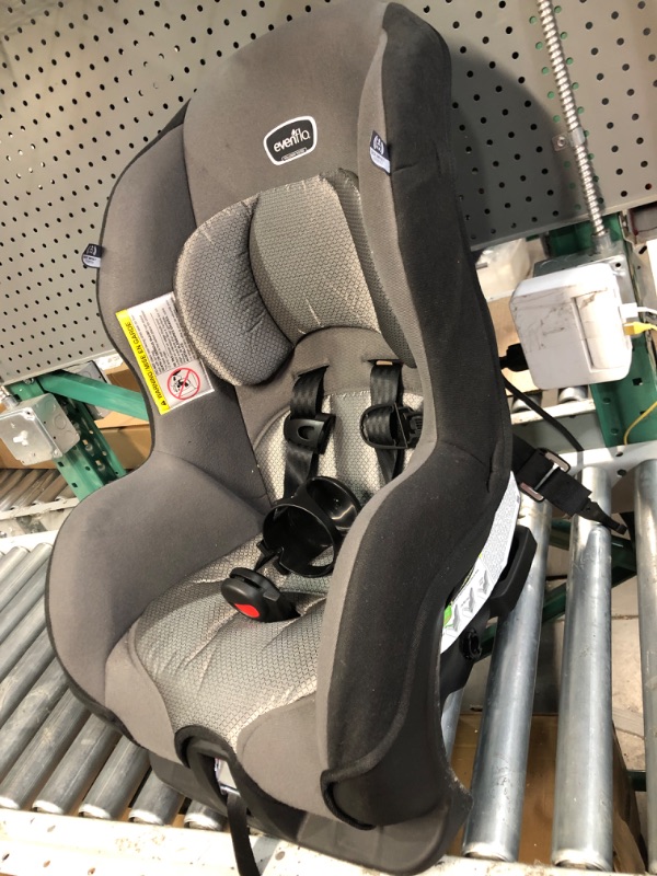 Photo 3 of [STOCK PHOTO FOR REFERENCE ONLY, READ NOTES]
Evenflo Tribute LX 2-in-1 Lightweight Convertible Car Seat, Travel Friendly GREY AND BLACK