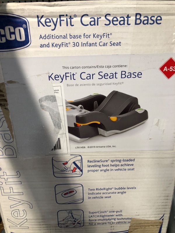 Photo 2 of Chicco KeyFit Infant Car Seat Base - Anthracite