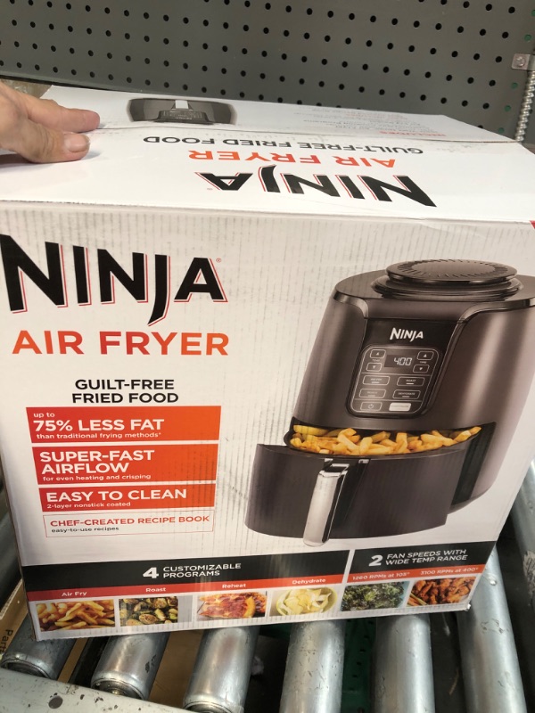 Photo 2 of **PARTS ONLY/NON-REFUNDABLE**
Ninja AF101 Air Fryer that Crisps, Roasts, Reheats, & Dehydrates,