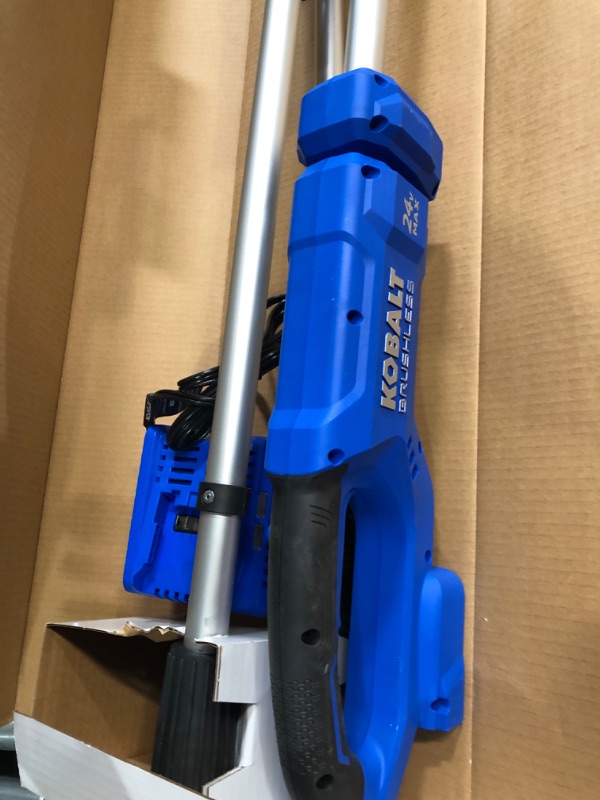 Photo 5 of ***PARTS ONLY NON REFUNDABLE***
Kobalt 24-Volt 8-in Cordless Electric Pole Saw 2 Ah (Battery Included and Charger Included)