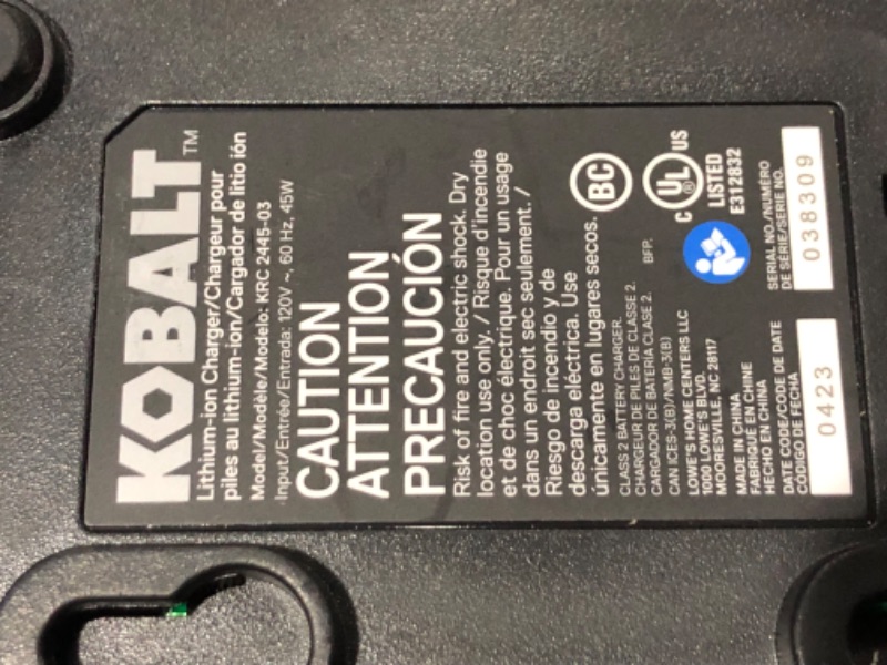 Photo 10 of ***POWERS ON - USED AND DIRTY***
Kobalt 24-Volt 8-in Cordless Electric Pole Saw 2 Ah (Battery Included and Charger Included)