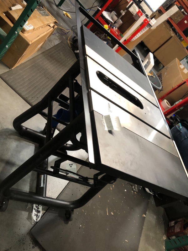 Photo 6 of **SEE NOTES/NON-REFUNDABLE FOR PARTS**
Delta 36-5000T2 Contractor Table Saw with 30" Rip Capacity and Steel Extension Wings