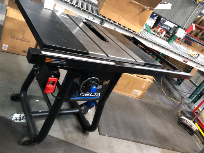 Photo 5 of **SEE NOTES/NON-REFUNDABLE FOR PARTS**
Delta 36-5000T2 Contractor Table Saw with 30" Rip Capacity and Steel Extension Wings