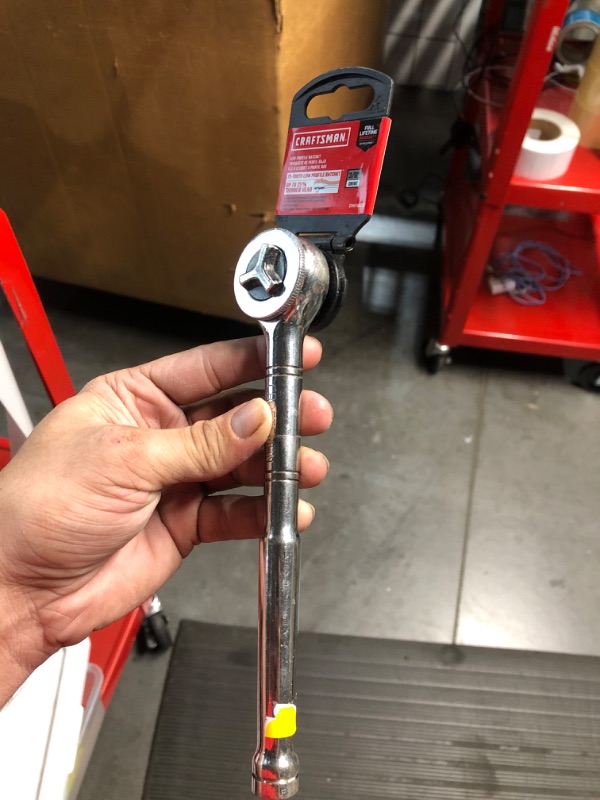 Photo 3 of * used * see all images *
INTERTOOL 3/8-inch Drive Ratchet Wrench, Premium Offset Handle