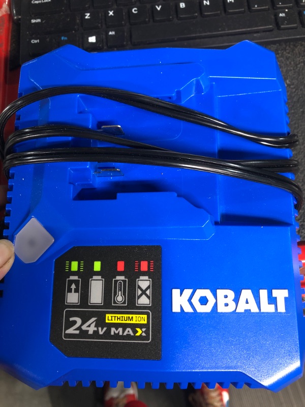 Photo 3 of NEW Kobalt 24-Volt 150W Max Power Tool Battery Charger