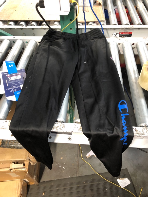 Photo 1 of champion kids black sweat pants size 10/12