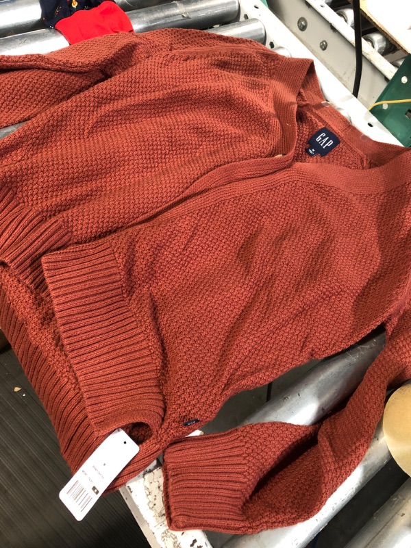 Photo 2 of gap red/orange sweater size medium