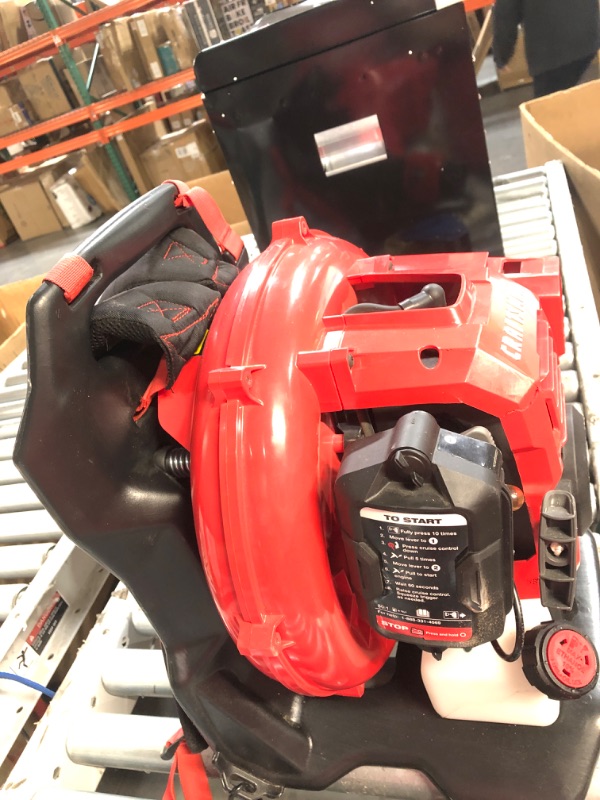 Photo 1 of CRAFTSMAN Gas Powered Backpack Leaf Blower,