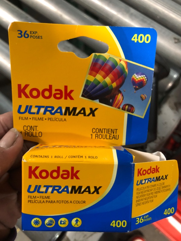 Photo 2 of Kodak 603 4078 Ultramax 400 Color Negative Film (ISO 400) 35mm 36 Exposures Carded