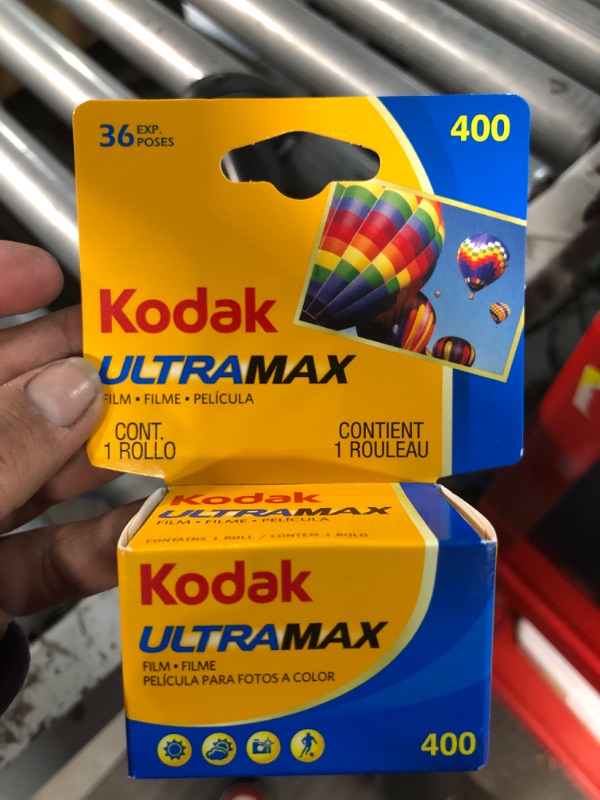 Photo 4 of Kodak 603 4078 Ultramax 400 Color Negative Film (ISO 400) 35mm 36 Exposures Carded