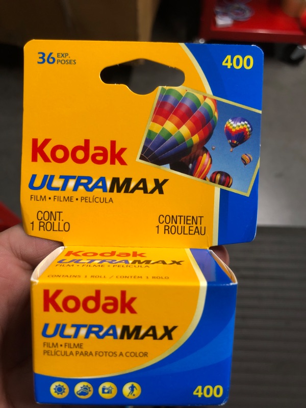 Photo 2 of Kodak 603 4078 Ultramax 400 Color Negative Film (ISO 400) 35mm 36 Exposures Carded