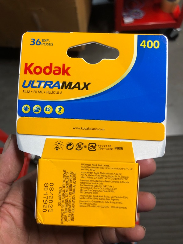 Photo 3 of Kodak 603 4078 Ultramax 400 Color Negative Film (ISO 400) 35mm 36 Exposures Carded