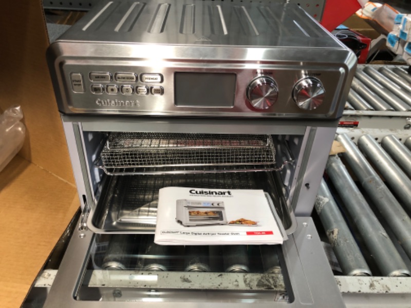 Photo 2 of **PARTS ONLY/NON-REFUNDABLE***
Cuisinart TOA-65 Digital AirFryer Toaster Oven,