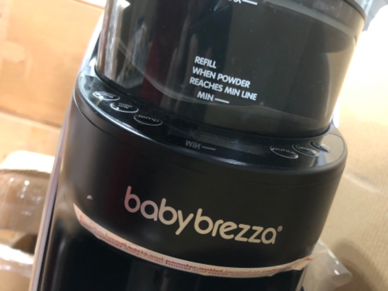 Photo 2 of **UNABLE TO TEST, NON REFUNDABLE, FOR PARTS ONLY**Baby Brezza Formula Pro Mini Baby Formula Maker – Small Baby Formula Mixer Machine Fits Small Spaces and is Portable for Travel– Bottle Makers Makes The Perfect Bottle for Your Infant On The Go Advanced, W