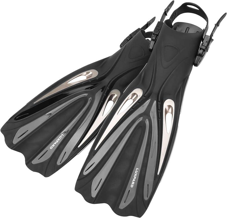 Photo 1 of *SIMILAR TO STOCK* Diving Fins, Powerful Efficient Open Heel Scuba Diving Fins