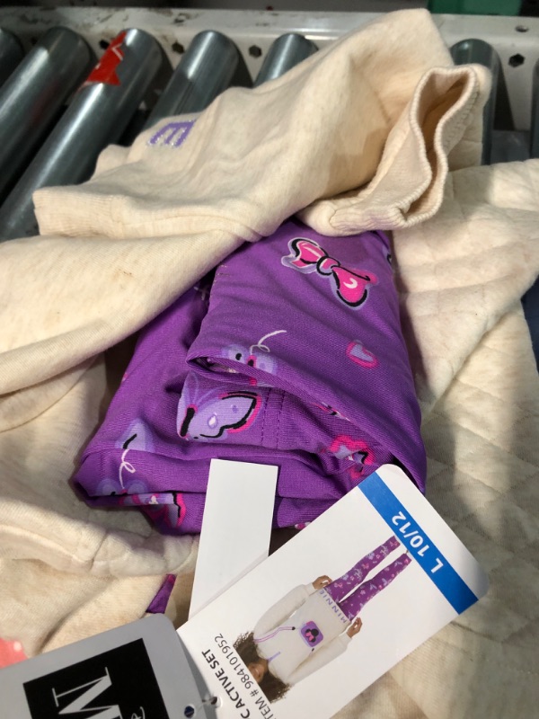 Photo 1 of Disney Girl's Minnie Mouse Hoodie and Leggings 2-Pack size 8