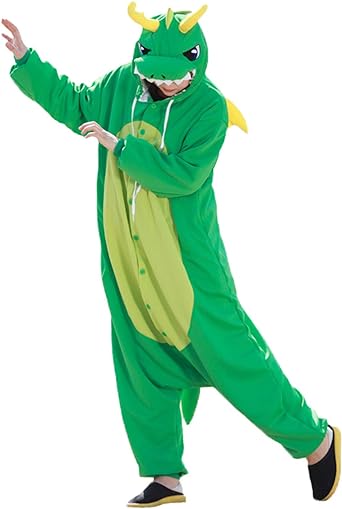 Photo 1 of *SIMILAR TO STOCK* Animal Cosplay Costume Dragon Unisex Adult Pajamas