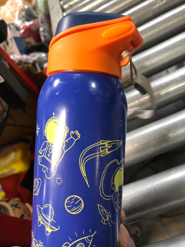 Photo 2 of ***READ NOTES***** *NON-REFUNDABLE* Kids Water Bottle with Straw 12 oz, 2 Pack Insulated Water Bottle