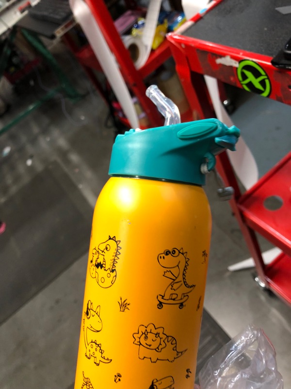 Photo 1 of ***READ NOTES***** *NON-REFUNDABLE* Kids Water Bottle with Straw 12 oz, 2 Pack Insulated Water Bottle