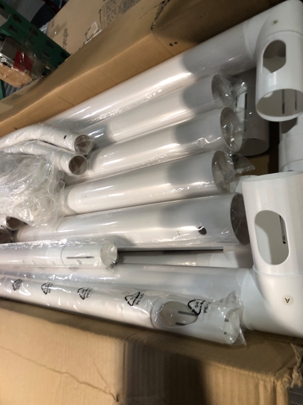 Photo 1 of Soccer Goal for Backyard Full Size12x6FT/8x6FT/6x4FT Single Soccer Goal with 2 Soccer Nets and 1 Carry Bag Soccer Goals Portable Goal Post with HPVC Frame for Kids and Adults 12 x 6 Feet