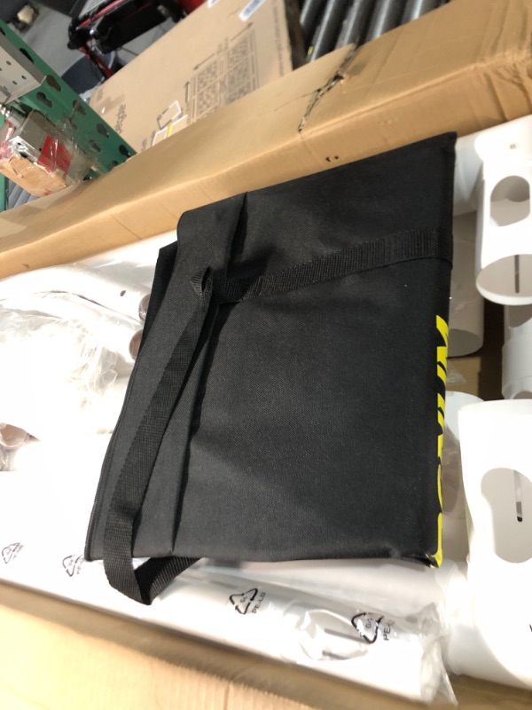 Photo 1 of Soccer Goal for Backyard Full Size12x6FT/8x6FT/6x4FT Single Soccer Goal with 2 Soccer Nets and 1 Carry Bag Soccer Goals Portable Goal Post with HPVC Frame for Kids and Adults 12 x 6 Feet