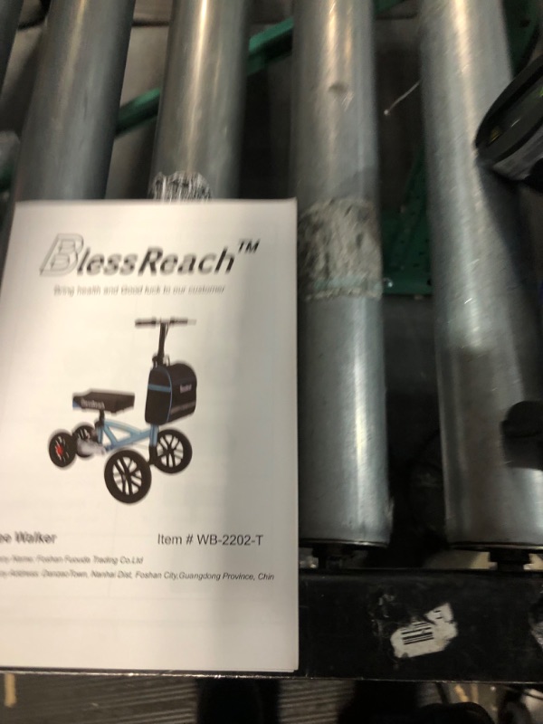 Photo 5 of BlessReach Knee Scooter, All Terrain Foldable Knee Scooter 