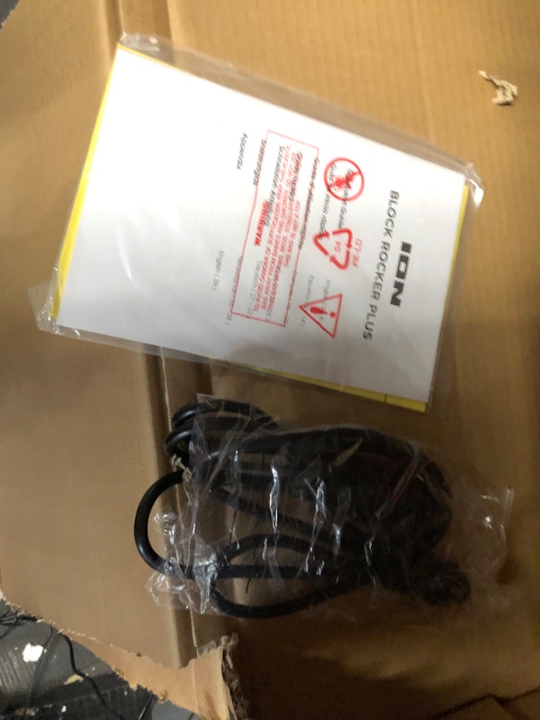 Photo 1 of ION Audio Block Rocker Plus - Portable Bluetooth Speaker 100W 