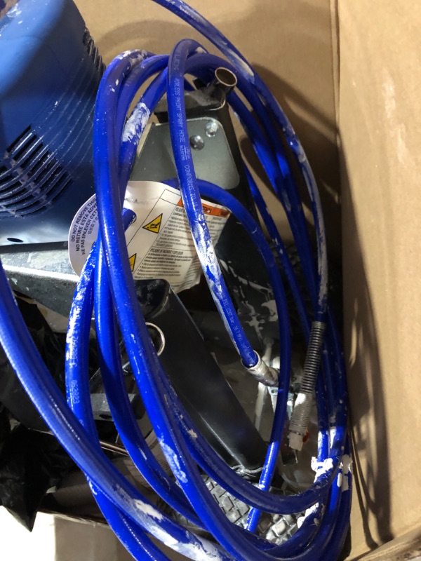 Photo 1 of **FOR PARTS ONLY** HAS DRIED PAINT  Graco Magnum 262805 X7 Cart Airless Paint Sprayer, Gray 