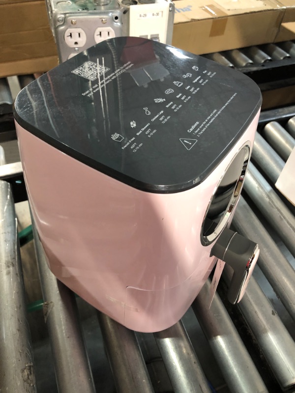 Photo 1 of [NEW] KOOC Large Air Fryer, 4.5-Quart Electric Hot Oven Cooker, Free Cheat Sheet for Quick Reference Guide, LED Touch Digital Screen