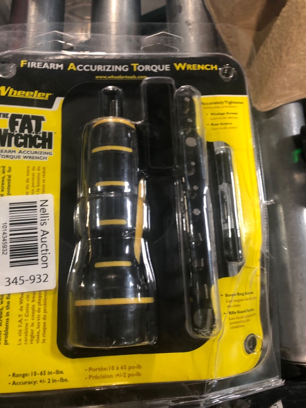 Photo 1 of Wheeler Manual Firearms Accurizing Torque Wrench