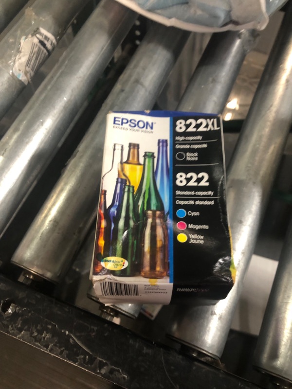 Photo 2 of EPSON T822 DURABrite Ultra Ink High Capacity Black & Standard Color Cartridge Combo Pack 