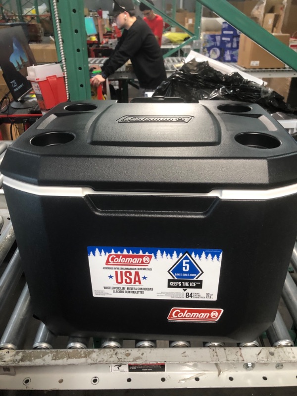 Photo 2 of [READ NOTES]
Coleman Rolling Cooler | 50 Quart with Wheels Black