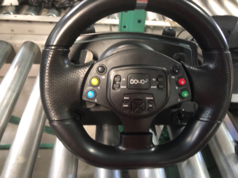 Photo 2 of ***UNABLE TO TEST - NOT IN ORIGINAL PACKAGING***
DOYO 1080° Gaming Racing Wheel with Pedals and Shifter