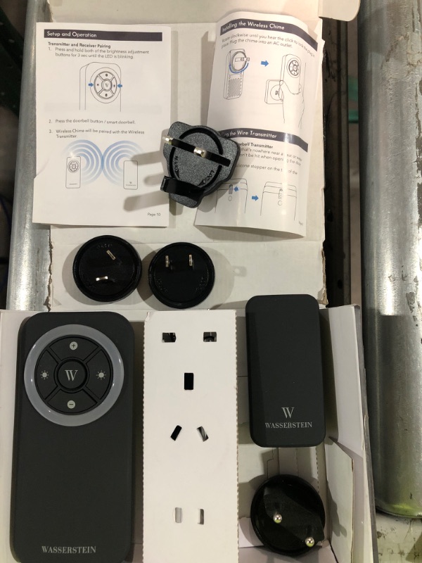 Photo 3 of **PARTS ONLY** Wasserstein Wireless Doorbell Chime Compatible With Blink Video Doorbell