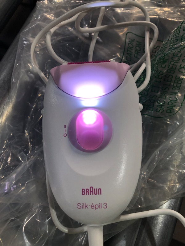 Photo 4 of Braun Epilator Silk-epil 3 3-270, Hair Removal for Women, Shaver & Trimmer