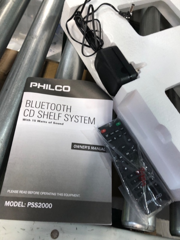 Photo 2 of Philco Mini Stereo Shelf Systems CD Player with Digital