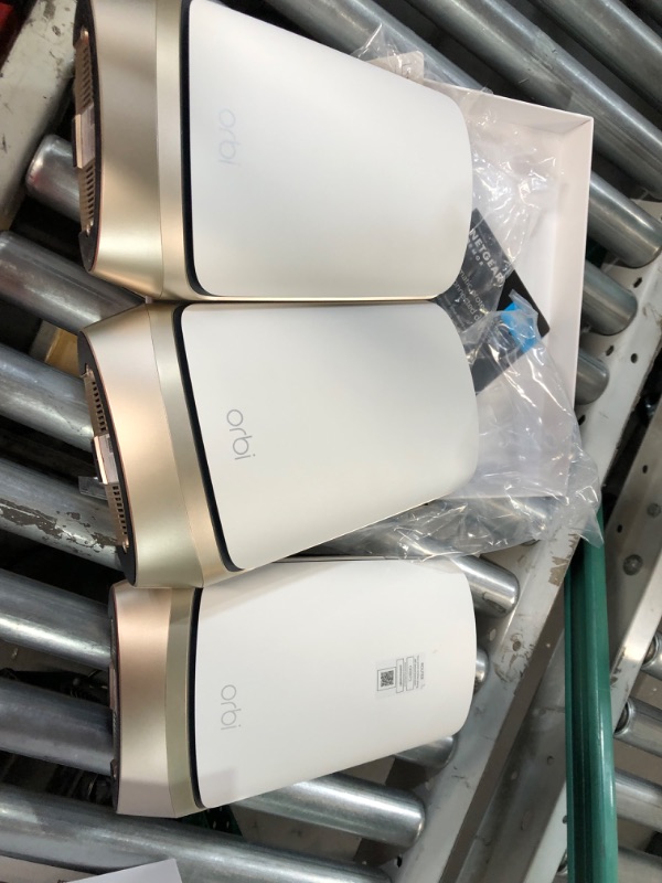 Photo 6 of NETGEAR Orbi Quad-Band WiFi 6E Mesh System (RBKE963), 