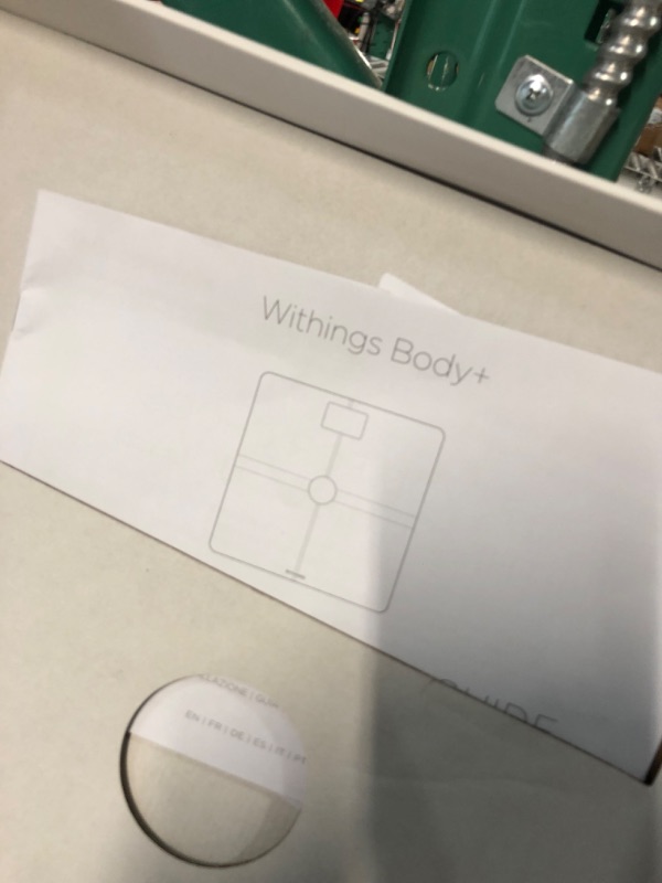 Photo 2 of *parts only - see notes* Withings Body+ Smart Wi-Fi bathroom scale - 