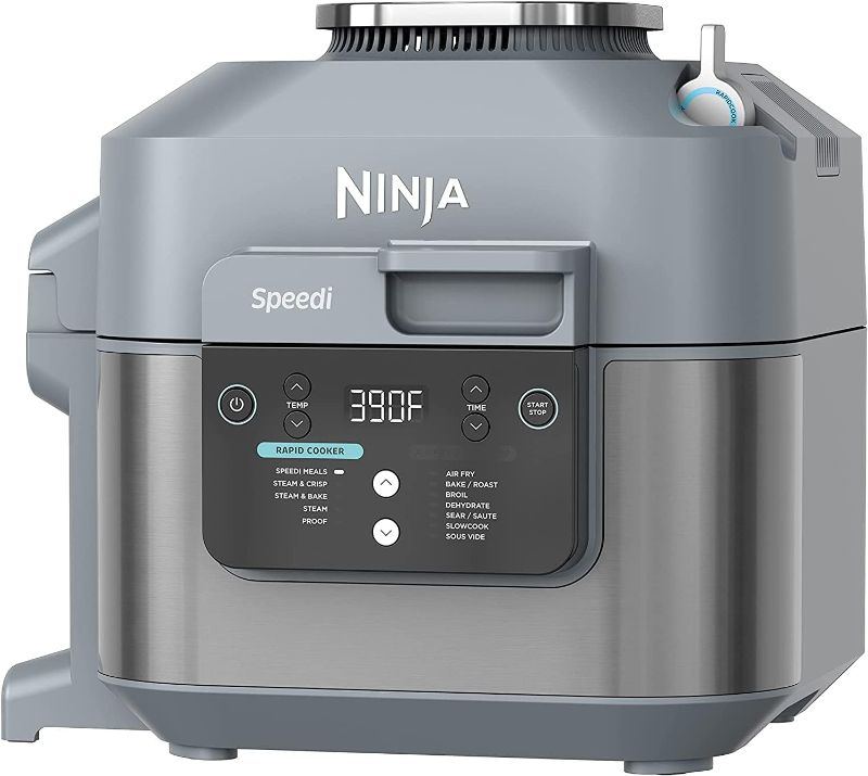 Photo 1 of **DOES NOT WORK**FOR PARTS**
 Ninja SF301 Speedi Rapid Cooker & Air Fryer, 