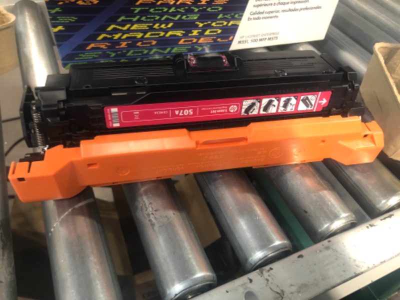 Photo 5 of HP 507A Magenta Toner & 507A Yellow Toner