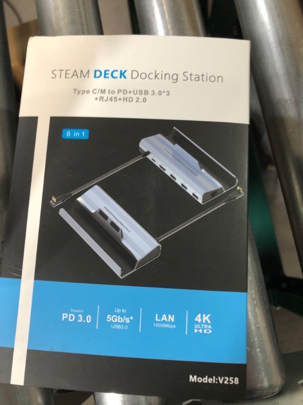 Photo 3 of Steam Deck Dock - 6-in-1 Docking Station for Steam Deck 