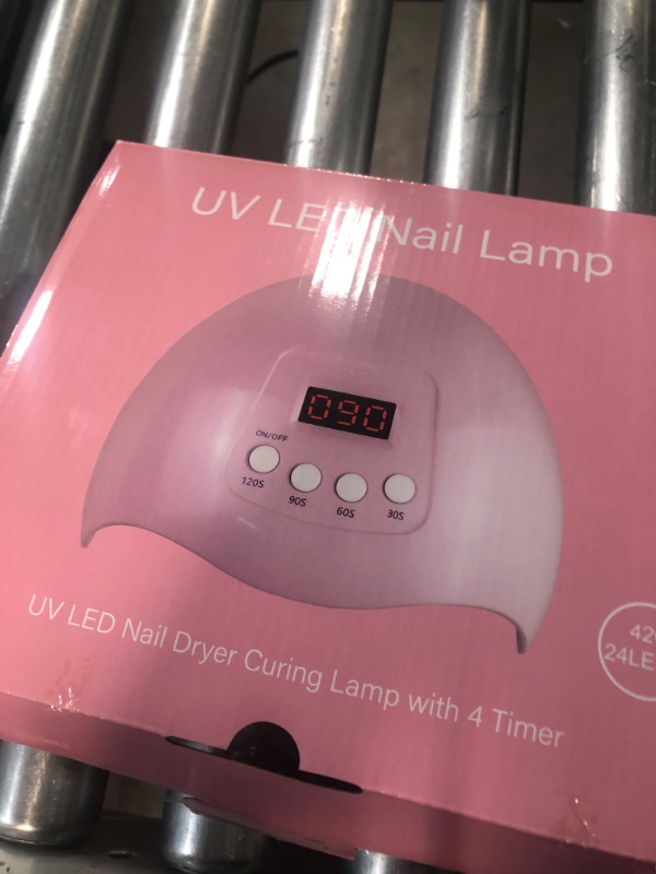 Photo 3 of GEMAX UV LED Nail Lamp, 42W UV Light