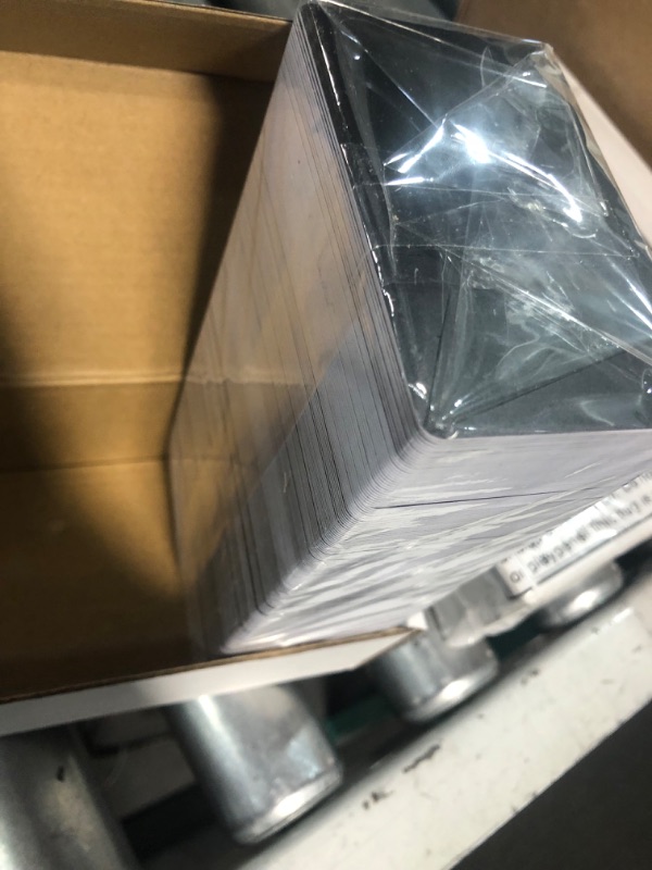 Photo 1 of 500 Pcs CR80 Black Blank Business Cards