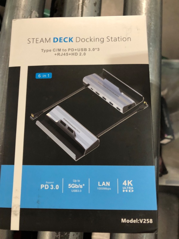 Photo 2 of (USED) Steam Deck Dock - 6-in-1 Docking Station for Steam Deck 