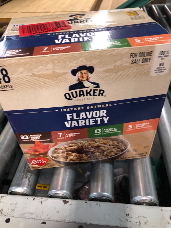 Photo 2 of *EXPIRES NOV. 2023* Quaker Instant Oatmeal (48 Count Variety Pack)