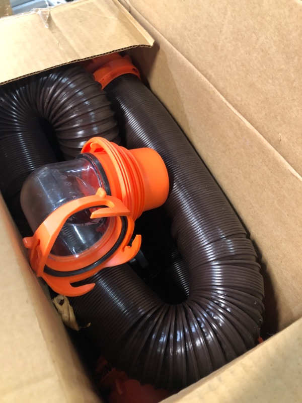 Photo 2 of Camco 20' (39742) RhinoFLEX 20-Foot RV Sewer Hose Kit,