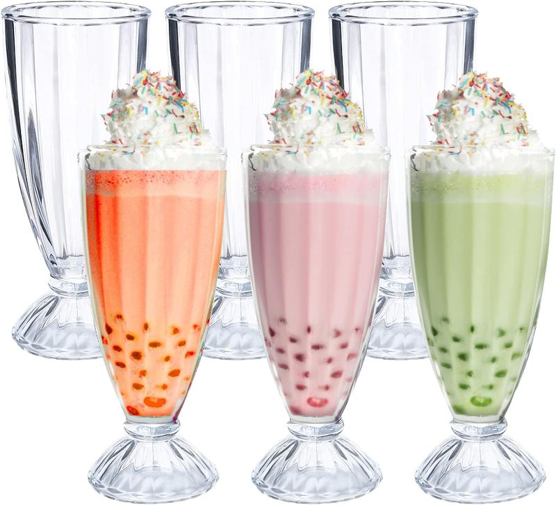 Photo 1 of  Set of 6 Milkshake Glasses 