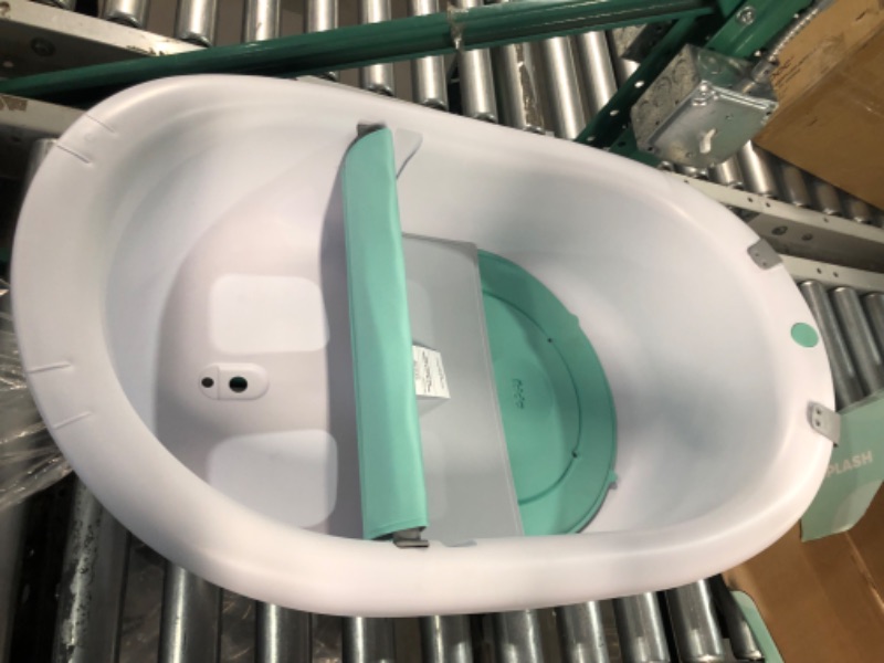 Photo 4 of 4-in-1 Grow-with-Me Bath Tub by Frida Baby Transforms Infant Bathtub 