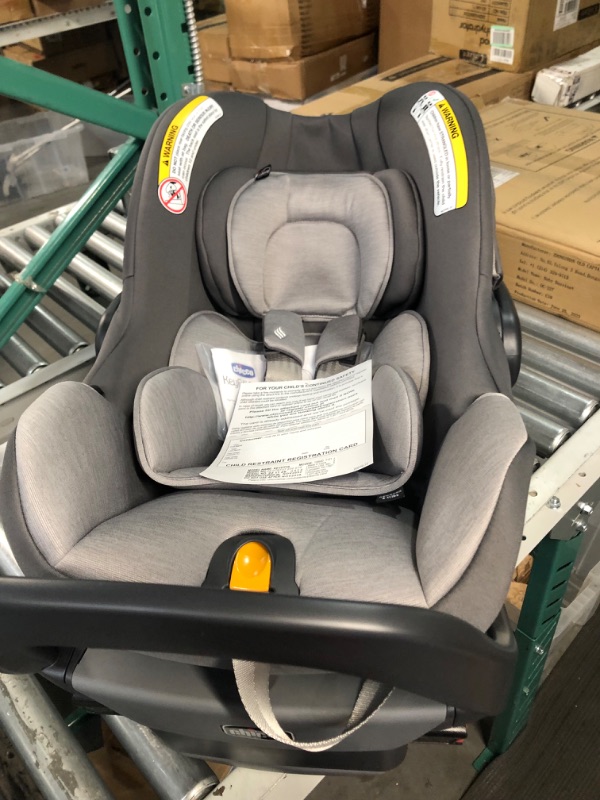 Photo 4 of Chicco KeyFit 35 ClearTex Infant Car Seat - Cove | Grey With Clear Cove/Grey